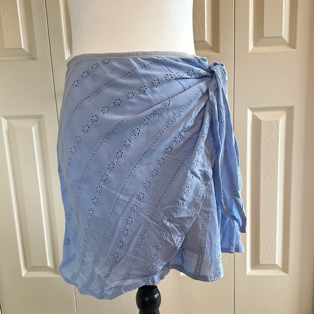 Lush eyelet skirt